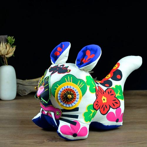 福寿呈祥，布艺传情 手工布老虎，献给长辈的深情厚礼